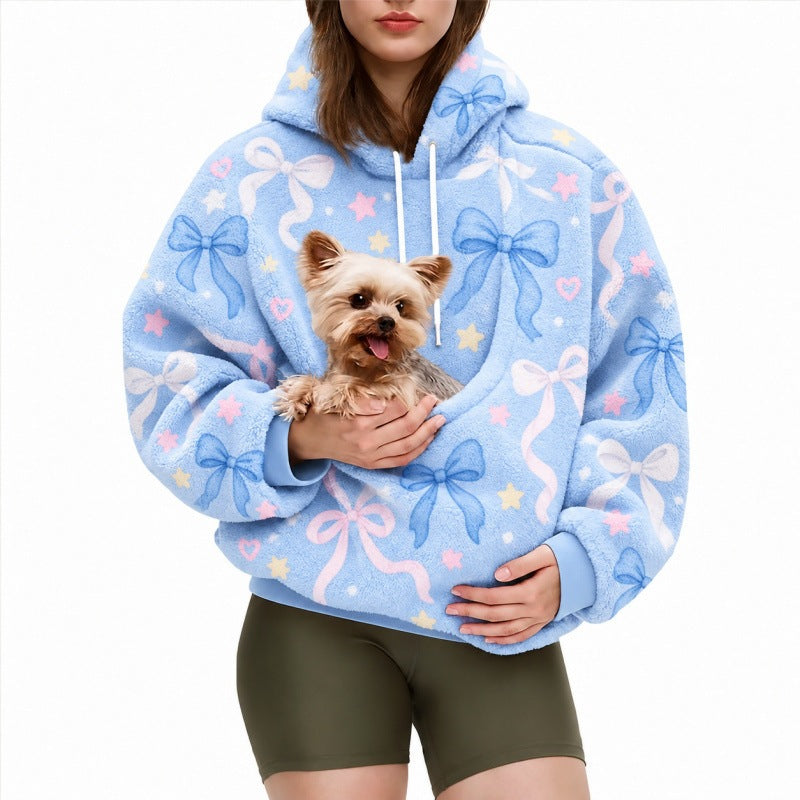 Pet hooded sweatshirt