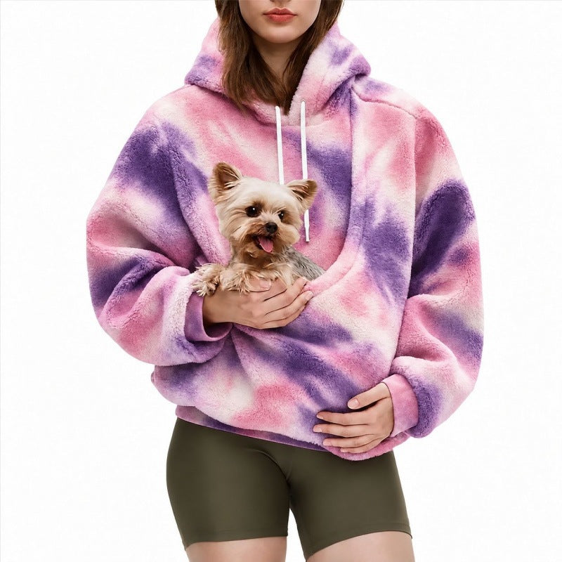 Pet hooded sweatshirt