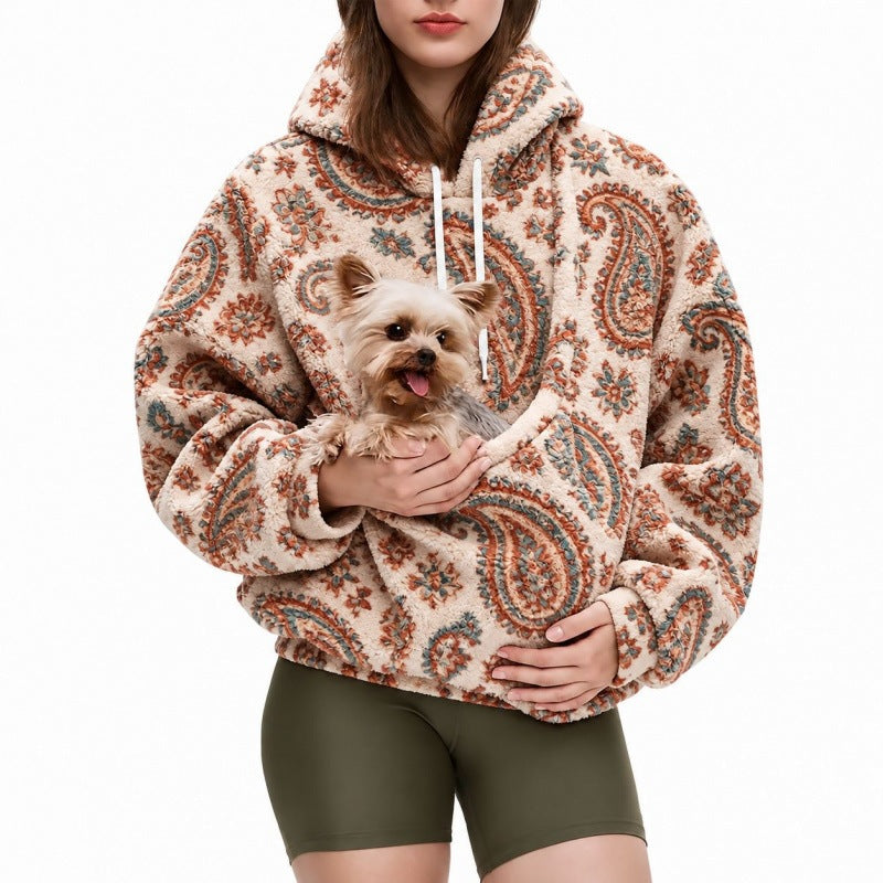 Pet hooded sweatshirt