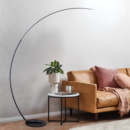 RGBW Curved LED Floor Lamp with Remote Control