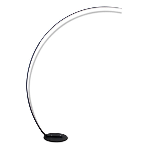 RGBW Curved LED Floor Lamp with Remote Control