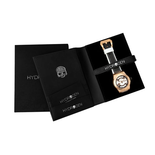 Otto White-Dial Rose-Gold-Tone Watch – HW224001
