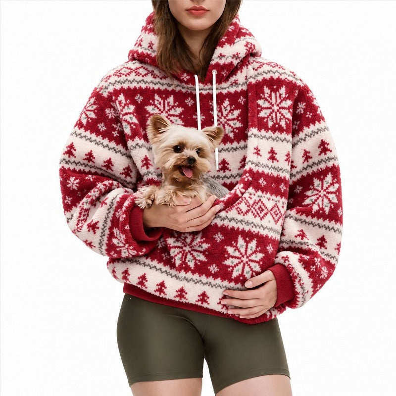 Pet hooded sweatshirt