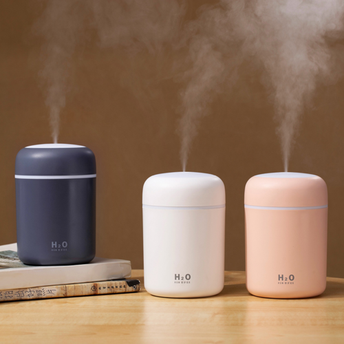 300 ml Mini USB Humidifier with Colour Night Light