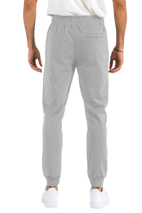 J111 Heathered Cotton-Blend Joggers