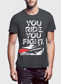 You Ride You Fight Graphic Cotton T-Shirt